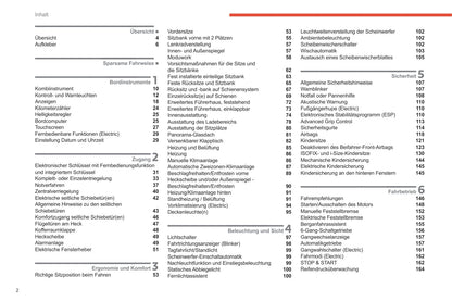 2020-2022 Citroën SpaceTourer/Dispatch/Jumpy/ë-Dispatch/ë-Jumpy/ë-SpaceTourer Owner's Manual | German