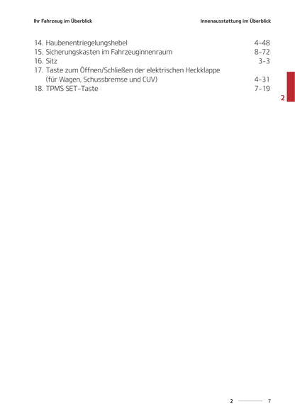 2020-2021 Kia Ceed Owner's Manual | German