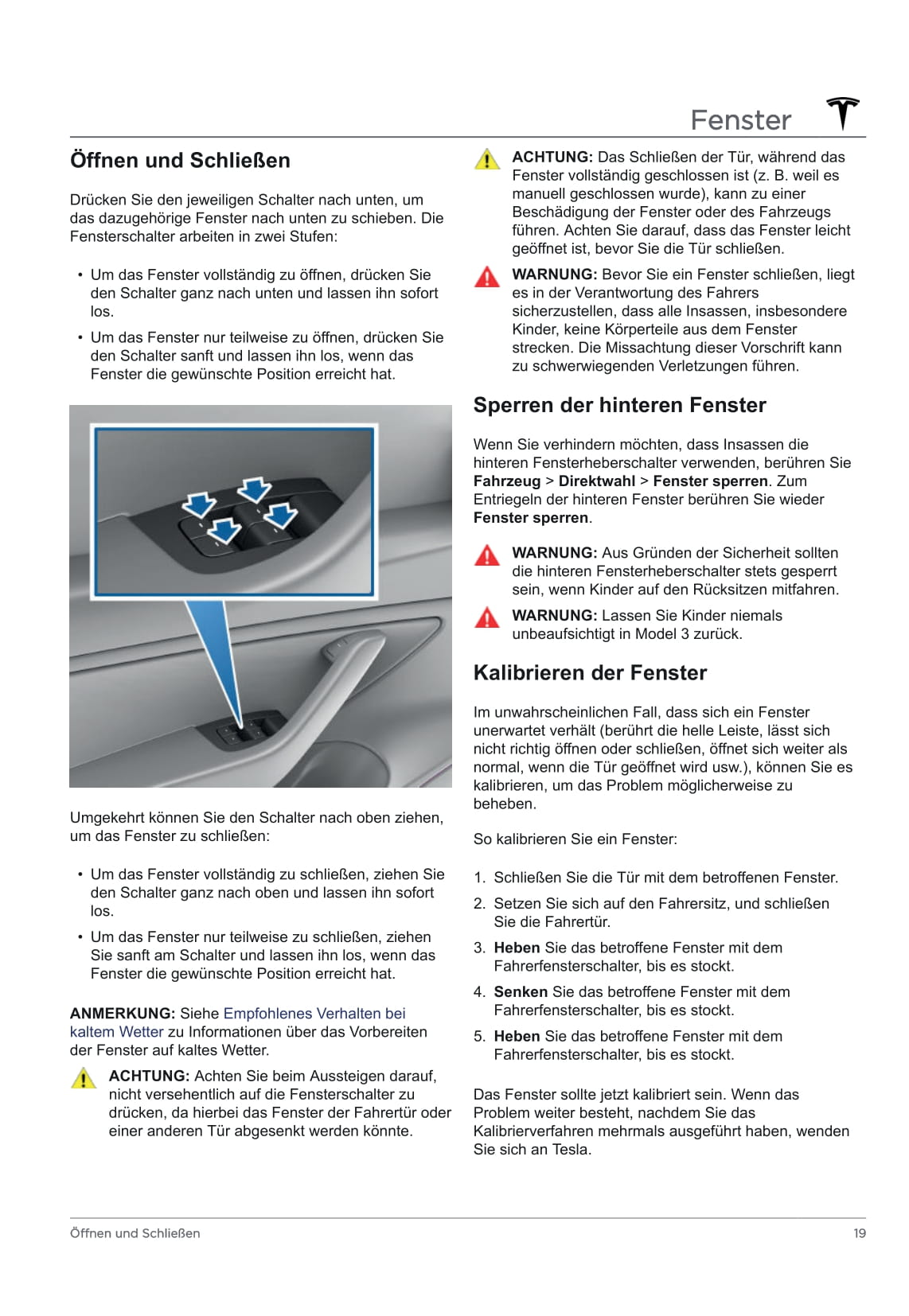 2020 Tesla Model 3 Owner's Manual | German