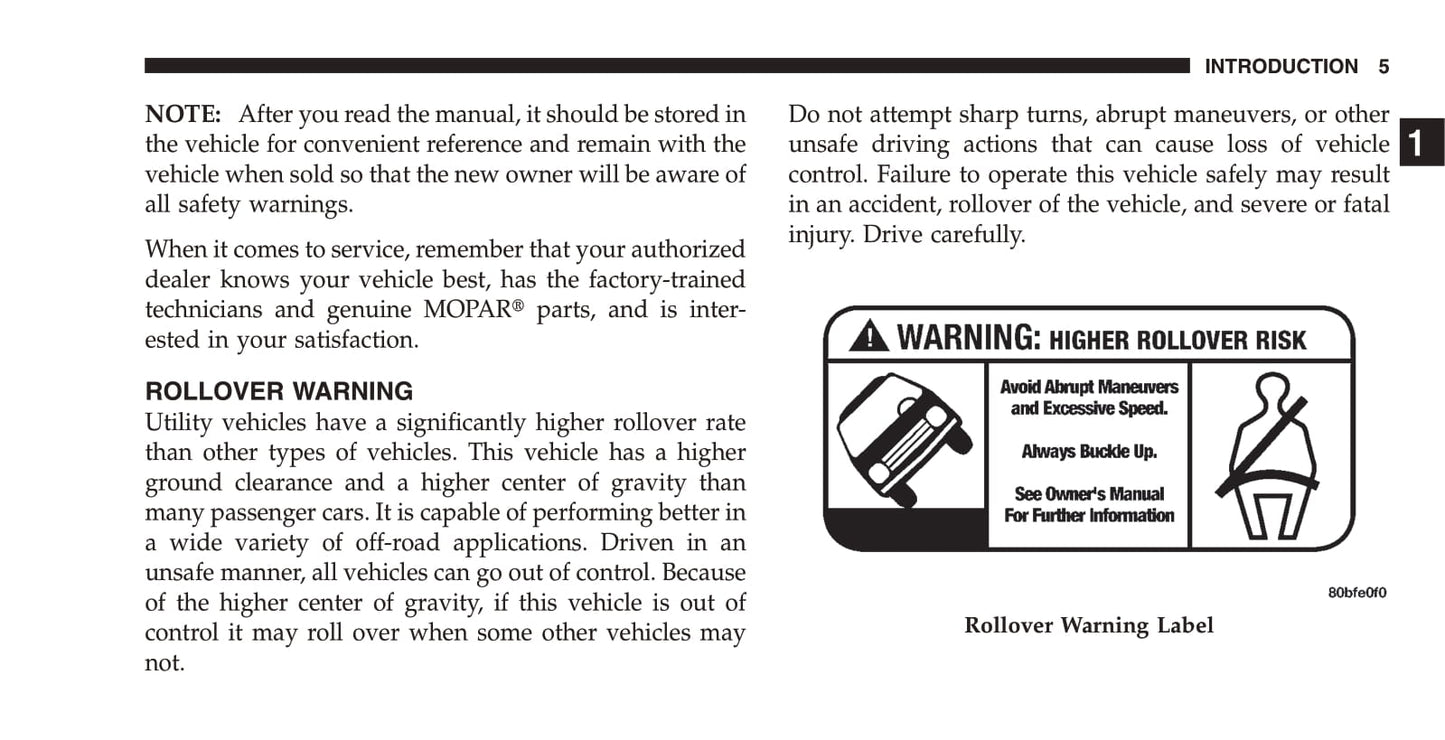 2009 Jeep Commander Owner's Manual | English