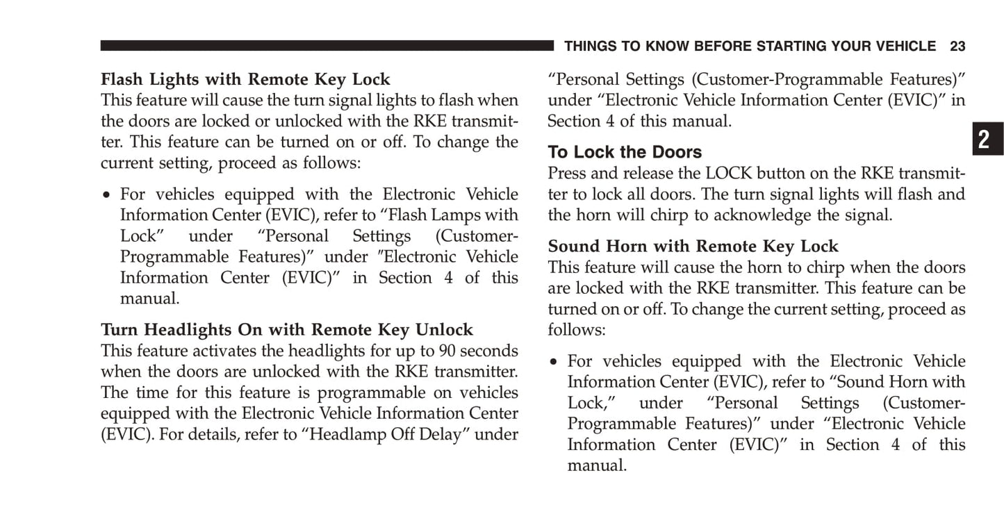 2009 Jeep Commander Owner's Manual | English