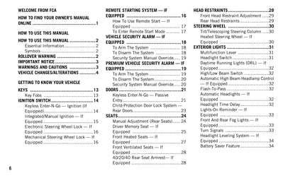 2019-2020 Jeep Compass Owner's Manual | English