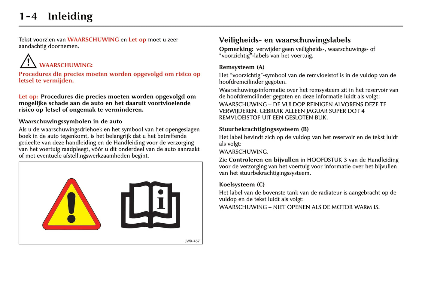 2001-2002 Jaguar XK Gebruikershandleiding | Nederlands