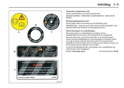 2001-2002 Jaguar XK Gebruikershandleiding | Nederlands