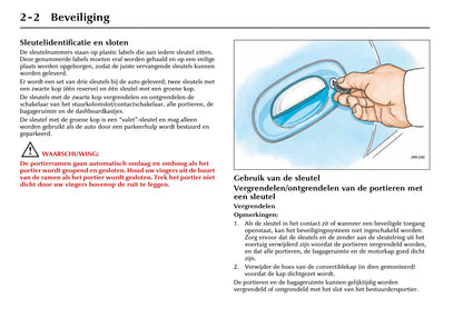 2001-2002 Jaguar XK Gebruikershandleiding | Nederlands