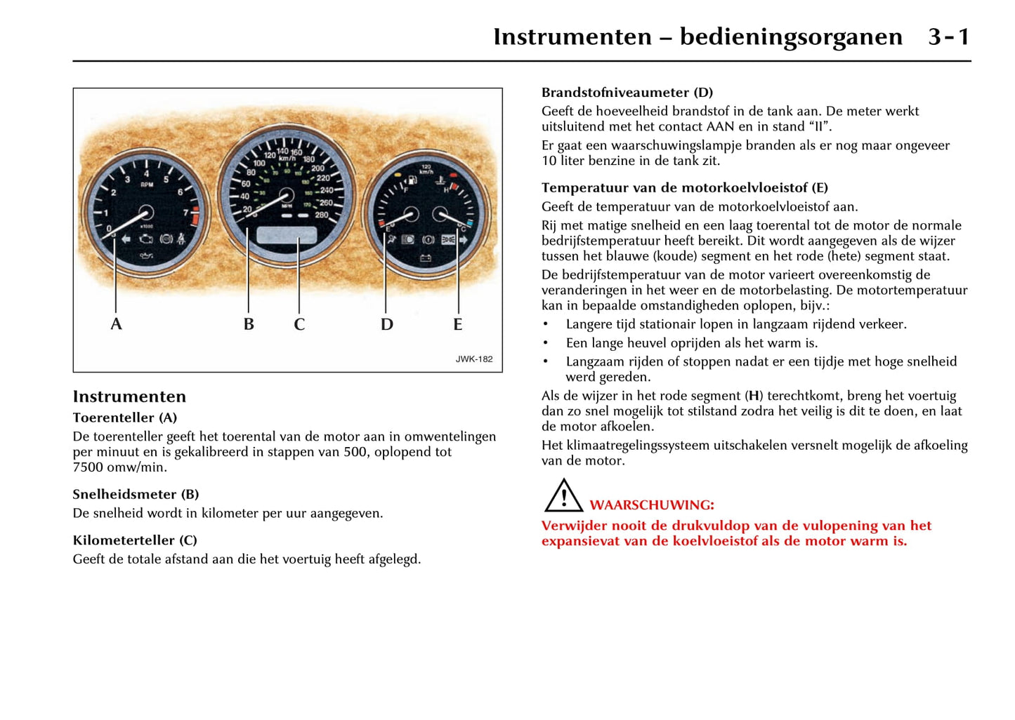 2001-2002 Jaguar XK Gebruikershandleiding | Nederlands