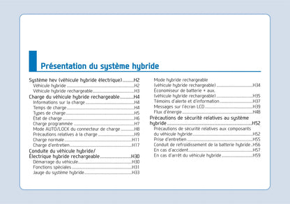 2018-2019 Hyundai Ioniq Hybrid Gebruikershandleiding | Frans