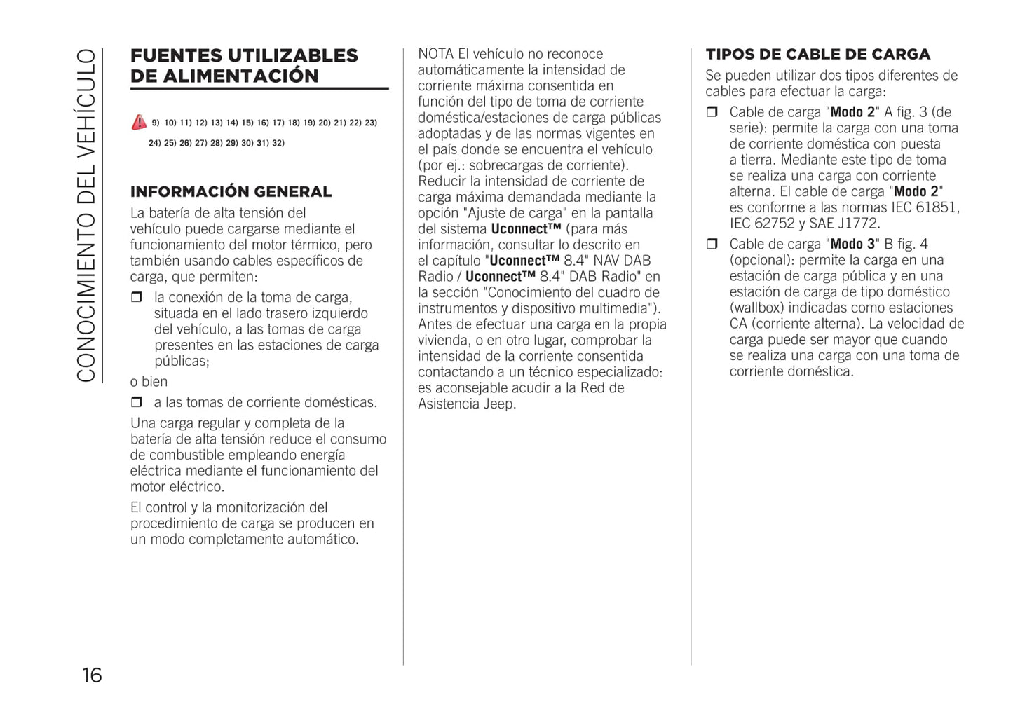 2020-2021 Jeep Compass 4xe Owner's Manual | Spanish