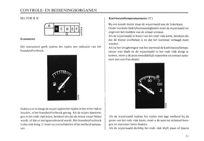 1990-1991 Fiat Croma Gebruikershandleiding | Nederlands