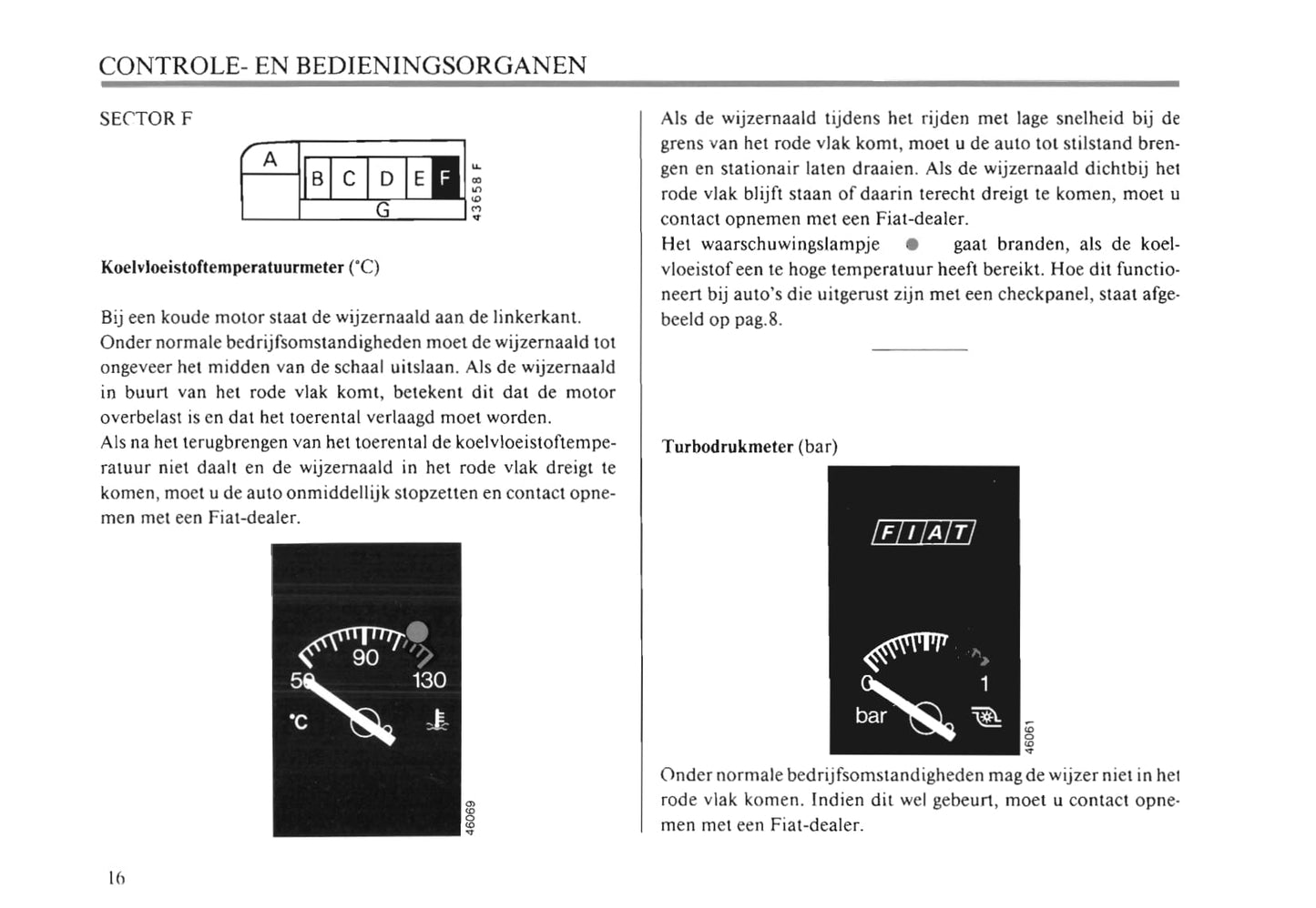 1990-1991 Fiat Croma Gebruikershandleiding | Nederlands