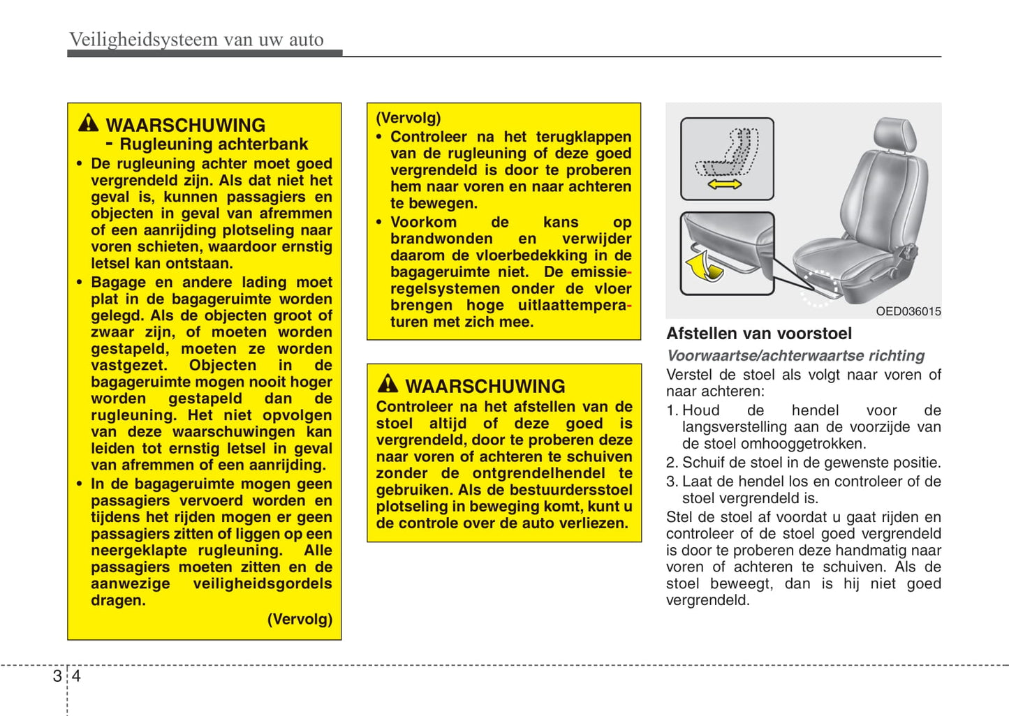 2007 Saab 9-3 Owner's Manual | Dutch