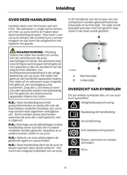 2020 Ford Transit Owner's Manual | Dutch