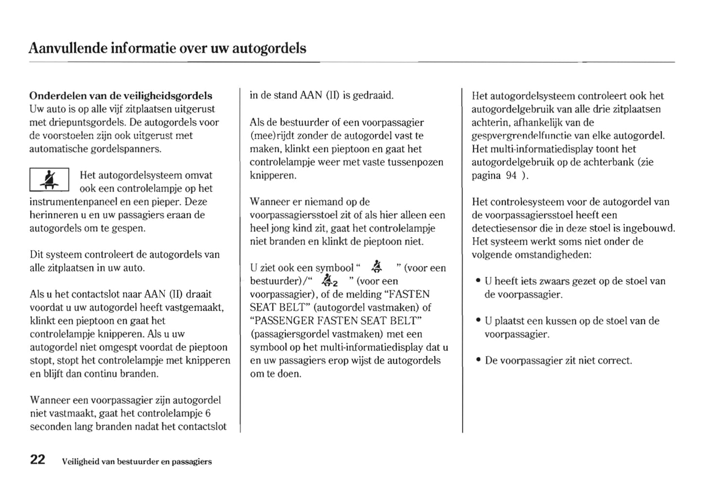 2006-2007 Honda Civic Gebruikershandleiding | Nederlands