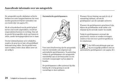 2006-2007 Honda Civic Gebruikershandleiding | Nederlands