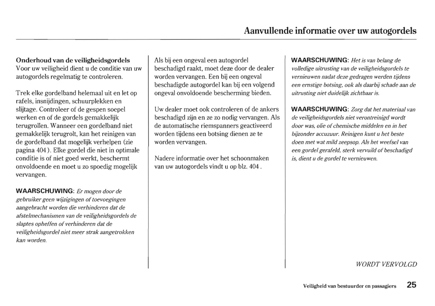 2006-2007 Honda Civic Gebruikershandleiding | Nederlands