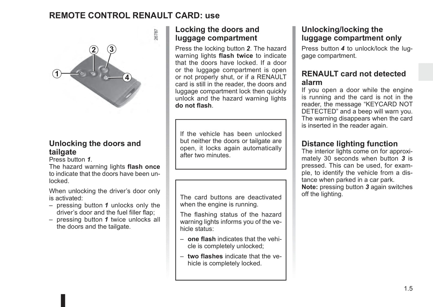 2015-2016 Renault Espace Owner's Manual | English