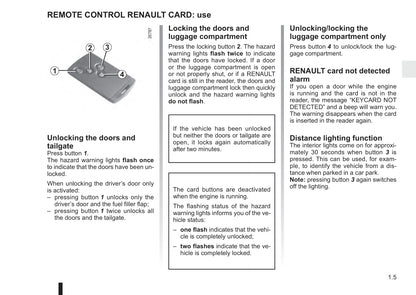 2015-2016 Renault Espace Owner's Manual | English