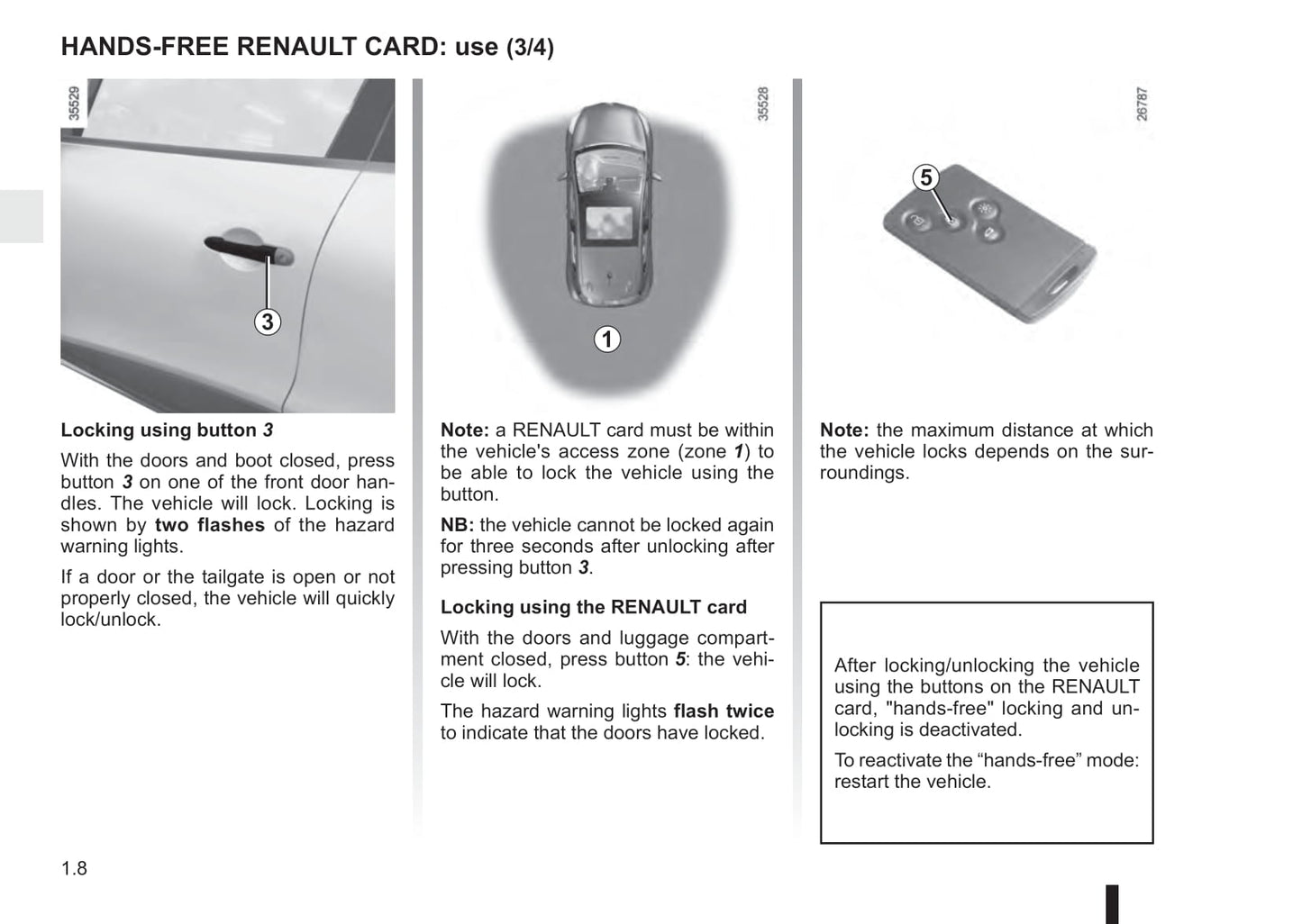 2015-2016 Renault Espace Owner's Manual | English