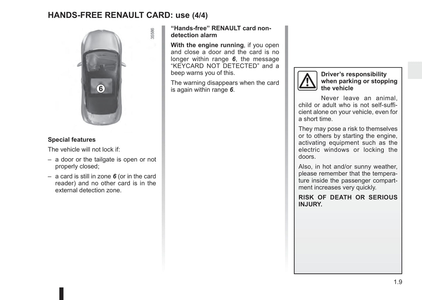 2015-2016 Renault Espace Owner's Manual | English