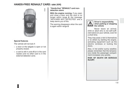 2015-2016 Renault Espace Owner's Manual | English