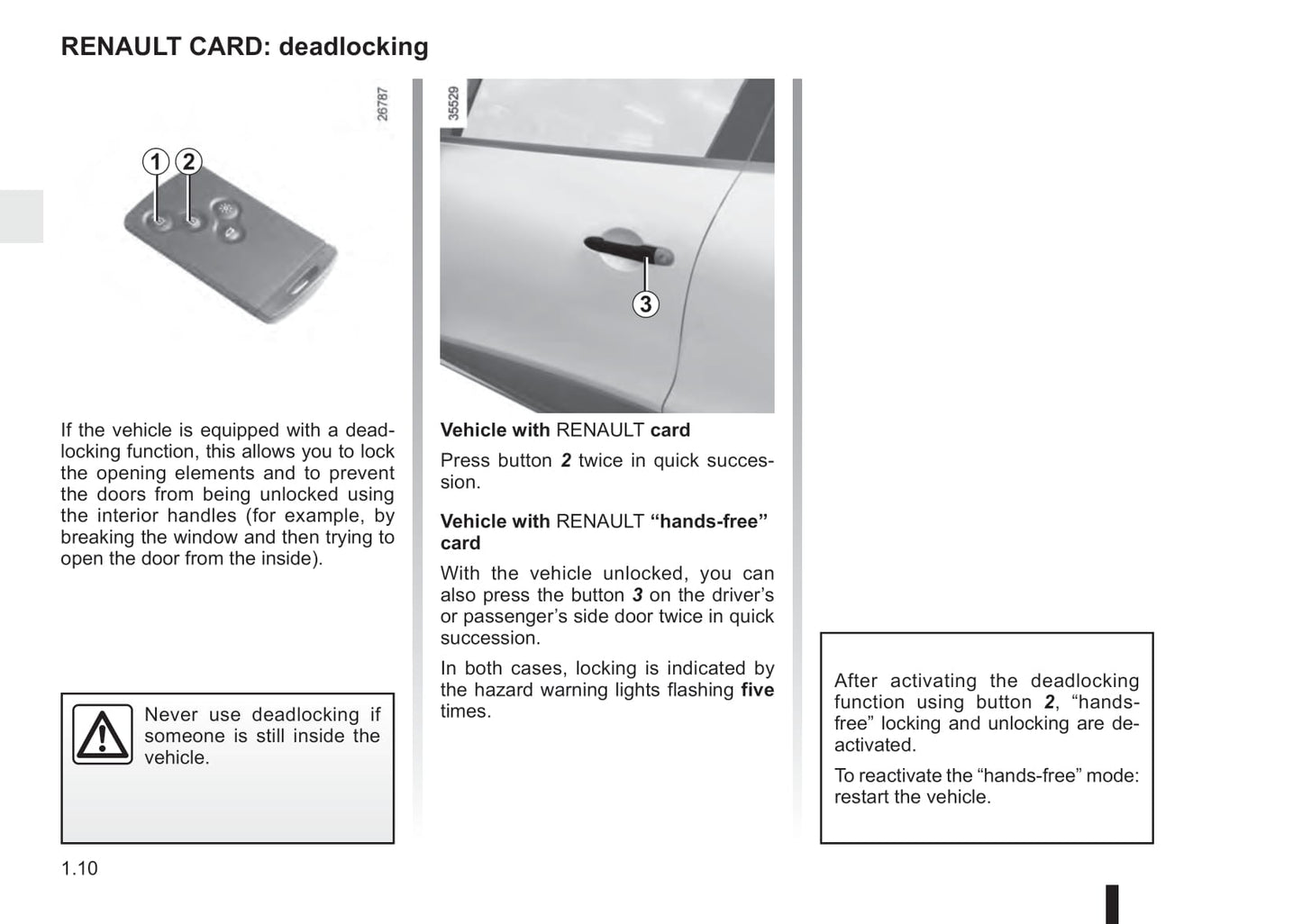 2015-2016 Renault Espace Owner's Manual | English