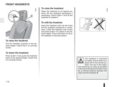 2015-2016 Renault Espace Owner's Manual | English