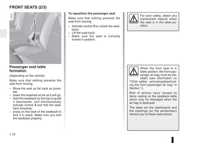 2015-2016 Renault Espace Owner's Manual | English