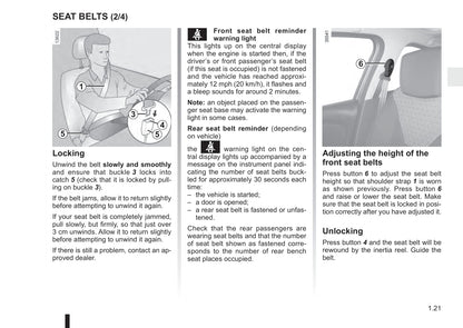 2015-2016 Renault Espace Owner's Manual | English