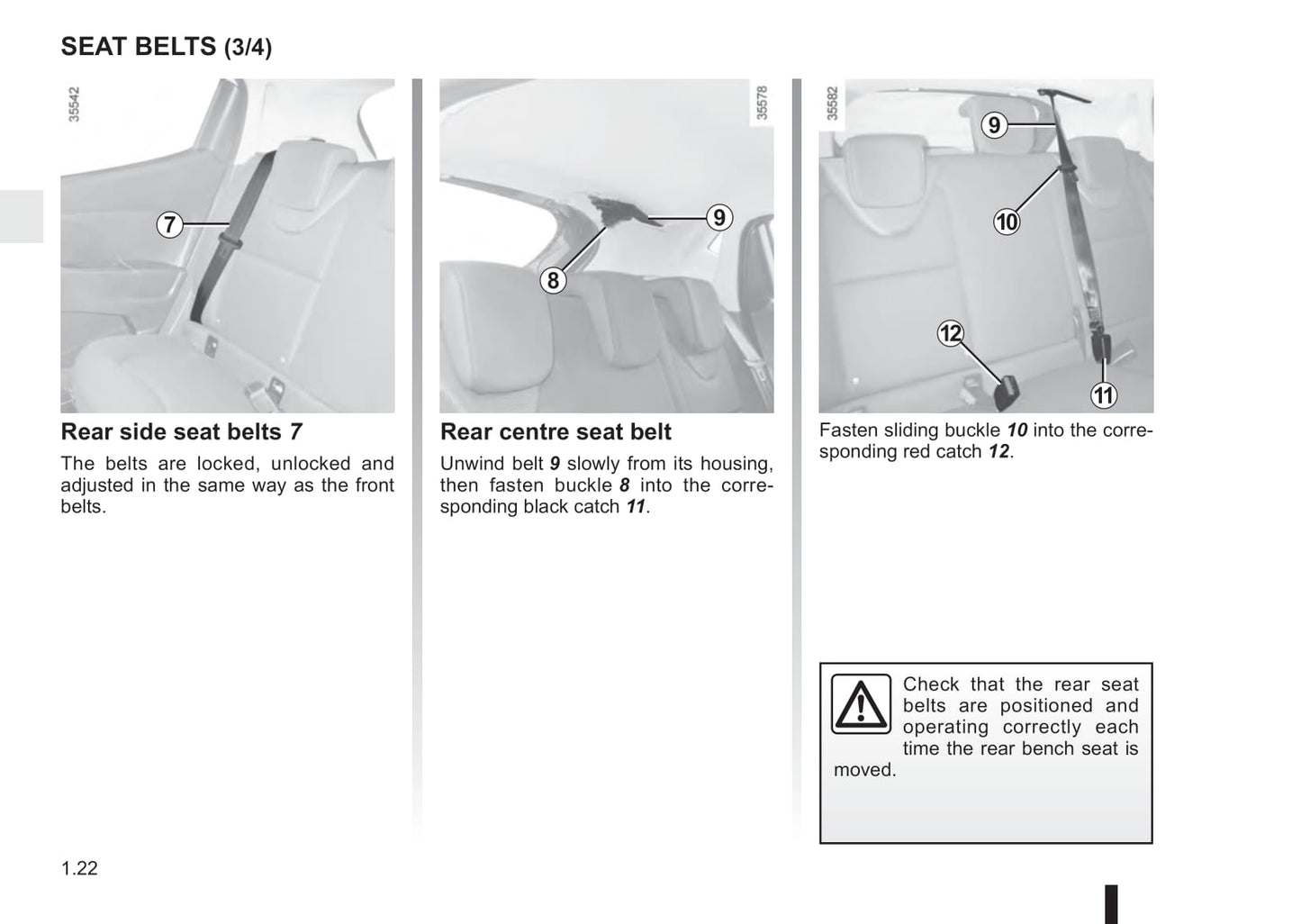 2015-2016 Renault Espace Owner's Manual | English