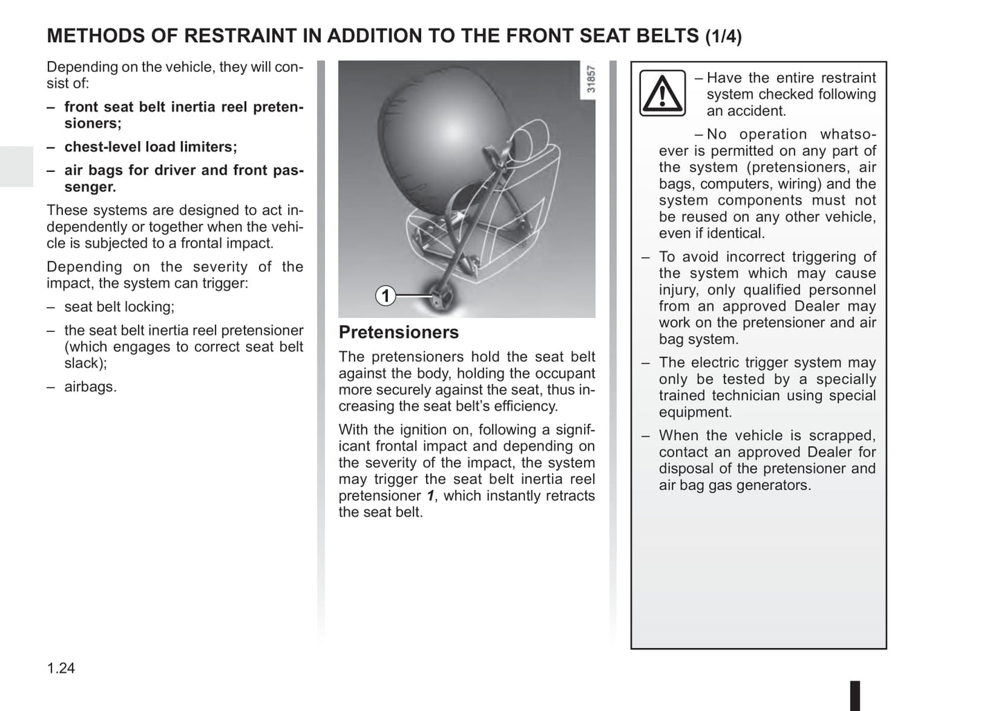 2015-2016 Renault Espace Owner's Manual | English