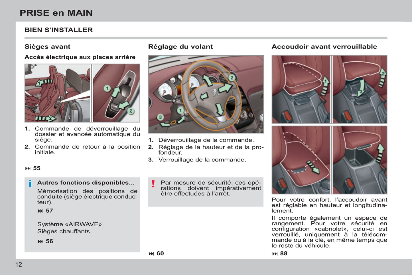 2013-2014 Peugeot 308 CC Gebruikershandleiding | Frans