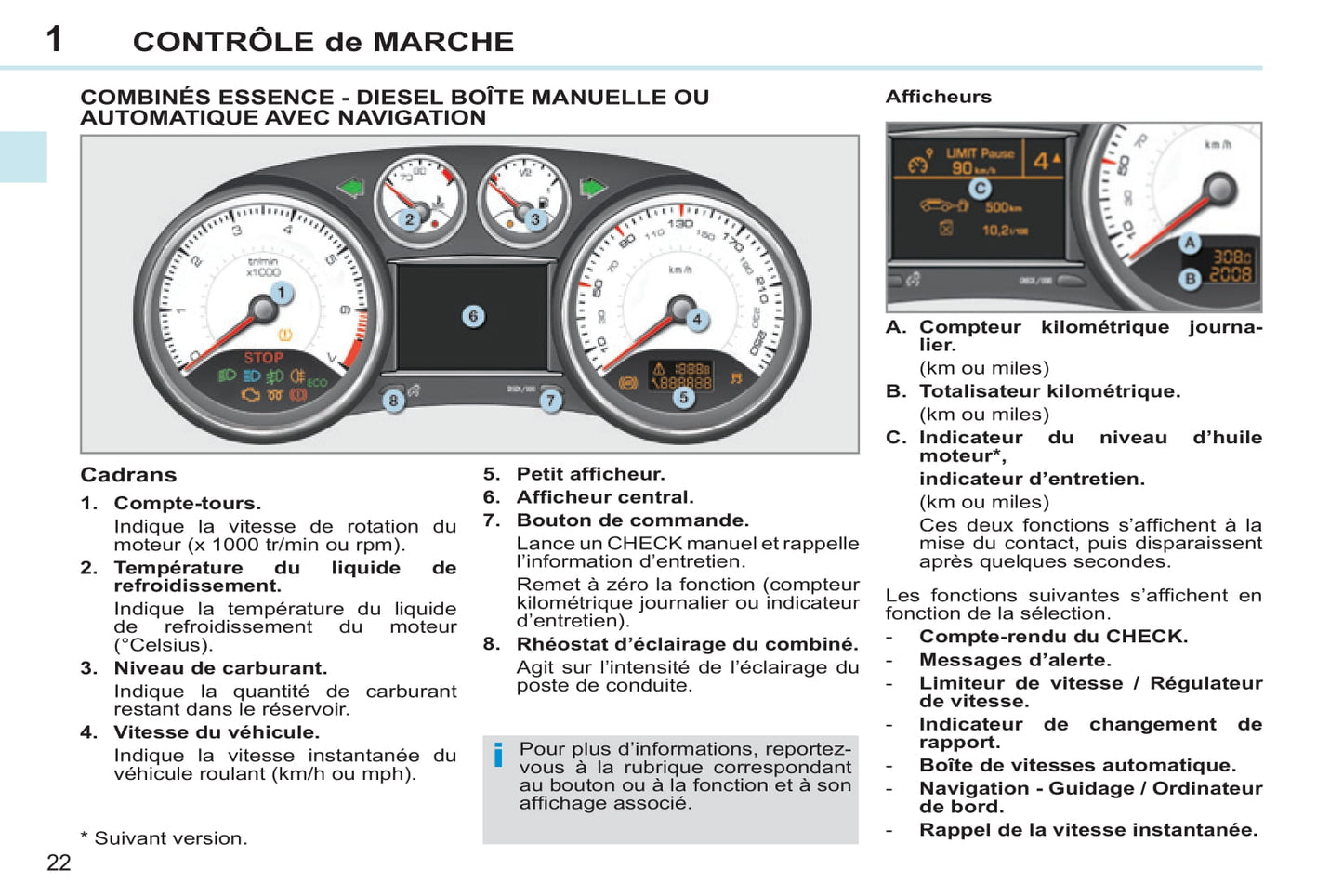 2013-2014 Peugeot 308 CC Gebruikershandleiding | Frans