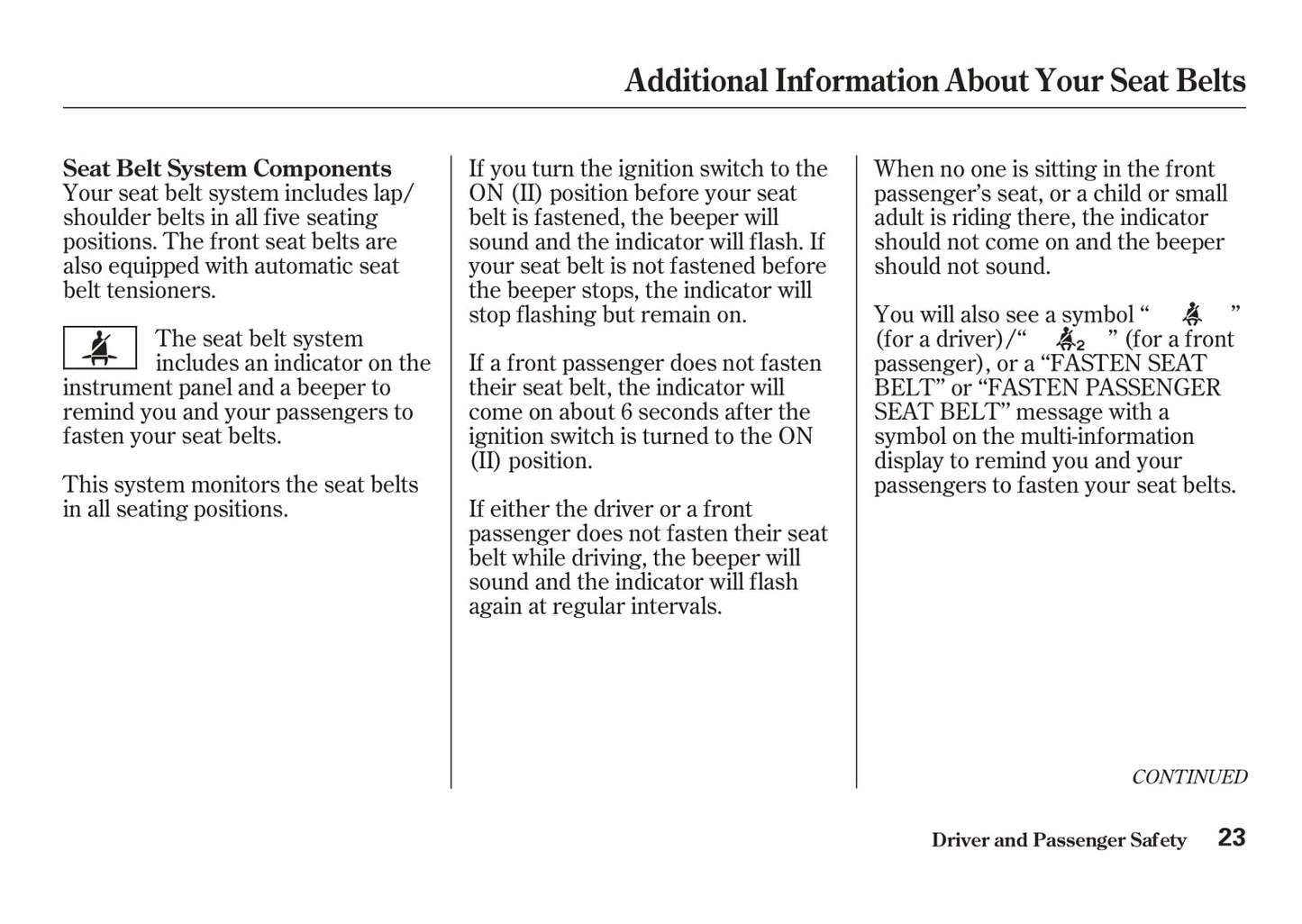 2011-2012 Honda Jazz Owner's Manual | English