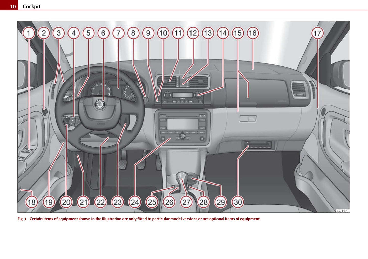 2009-2010 Skoda Roomster Owner's Manual | English