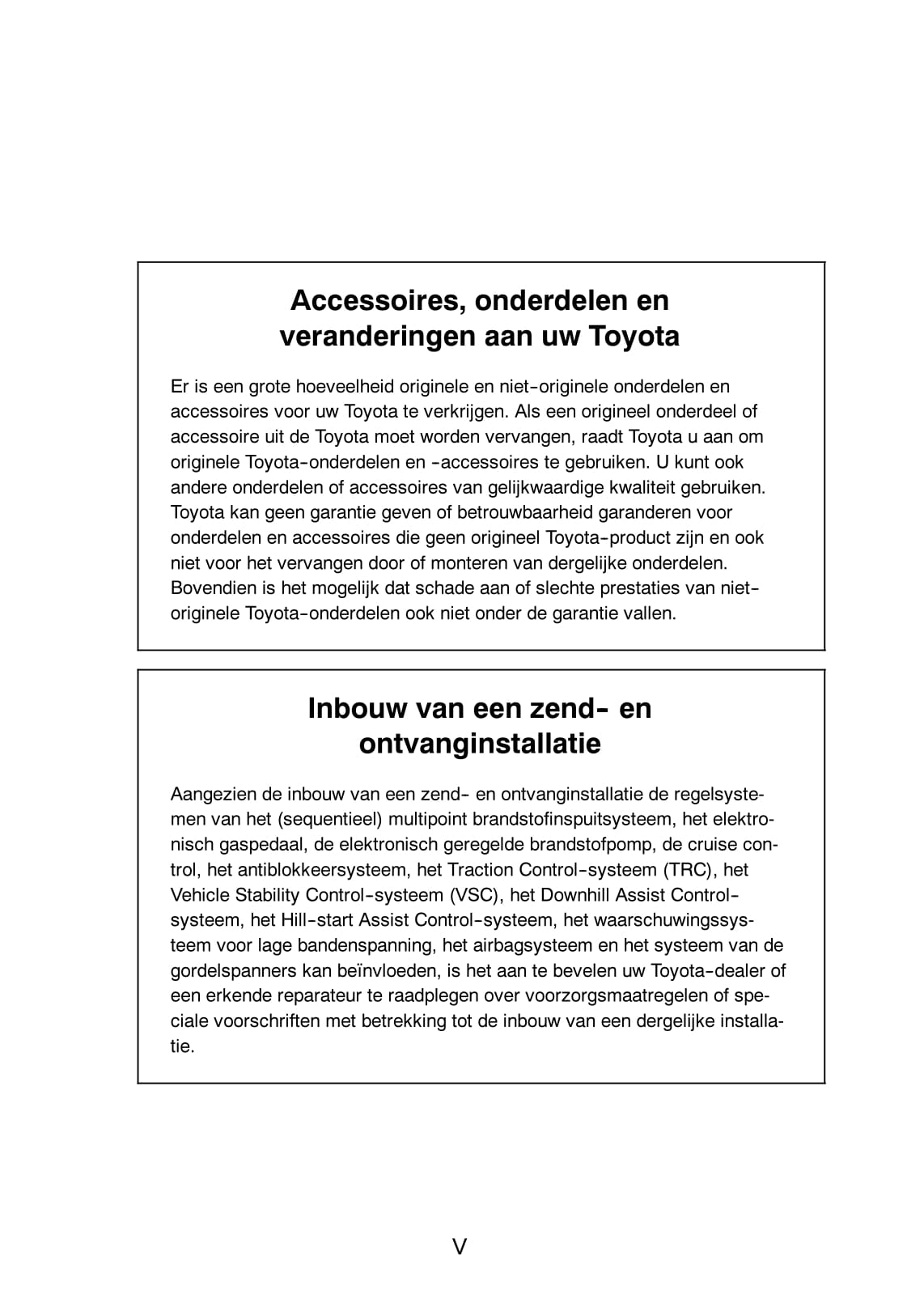 2007-2008 Toyota RAV4 Owner's Manual | Dutch