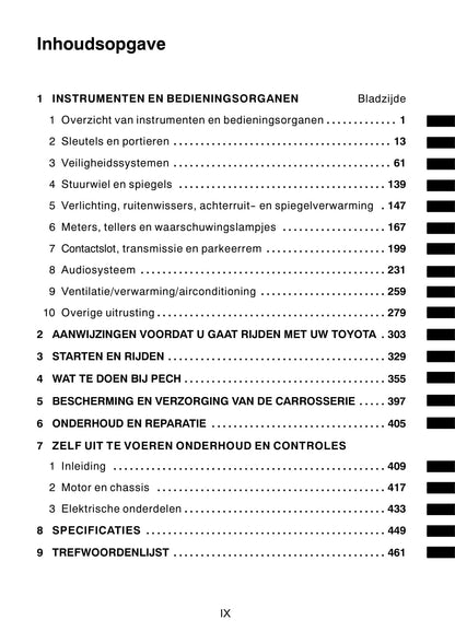 2007-2008 Toyota RAV4 Owner's Manual | Dutch