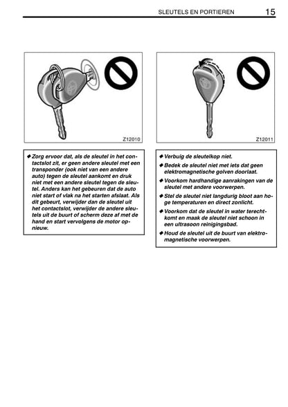 2007-2008 Toyota RAV4 Owner's Manual | Dutch