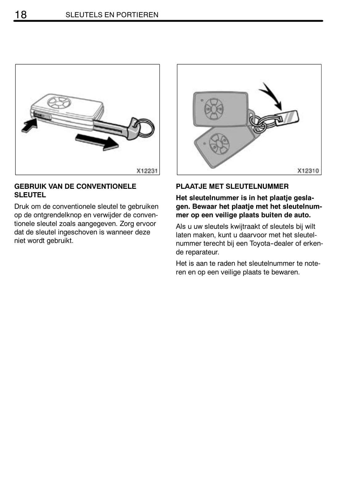 2007-2008 Toyota RAV4 Owner's Manual | Dutch