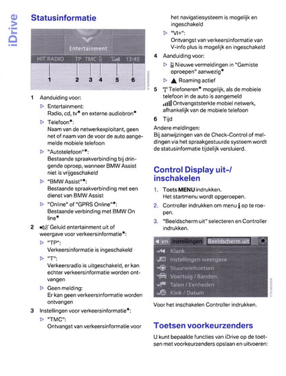 2008-2009 BMW 3 Series Gebruikershandleiding | Nederlands