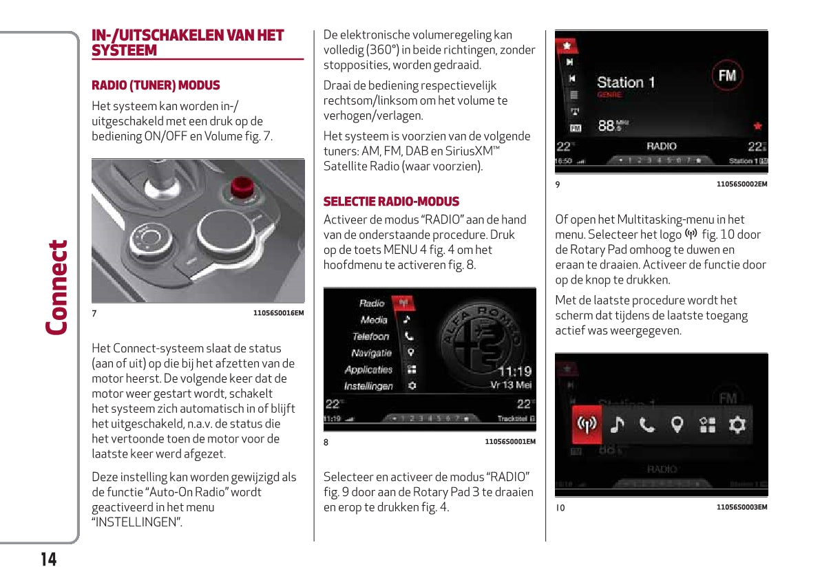 Alfa Romeo Giulia Connect Handleiding 2016 - 2020