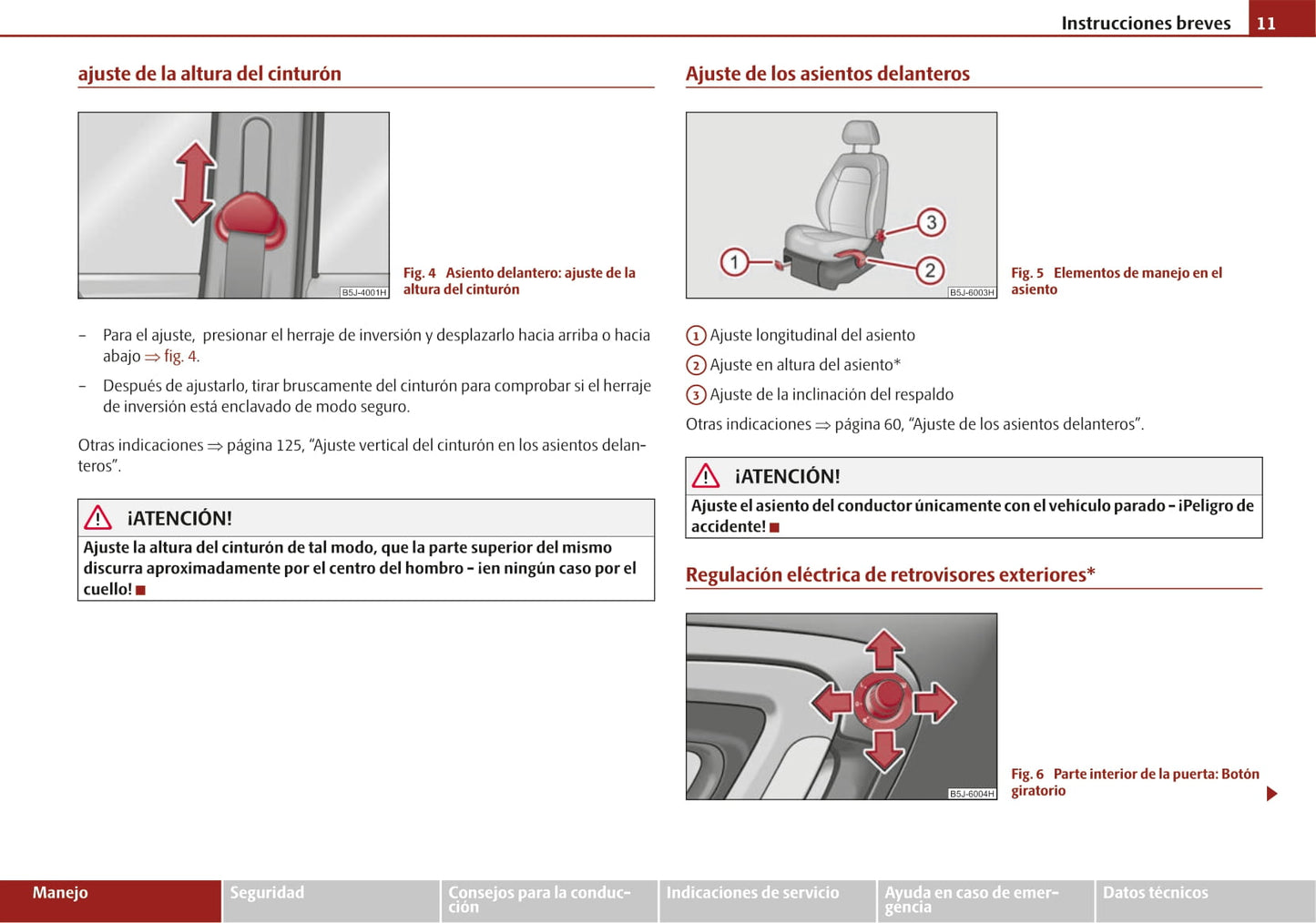 2007-2010 Skoda Fabia Bedienungsanleitung | Spanisch