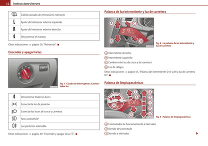 2007-2010 Skoda Fabia Bedienungsanleitung | Spanisch