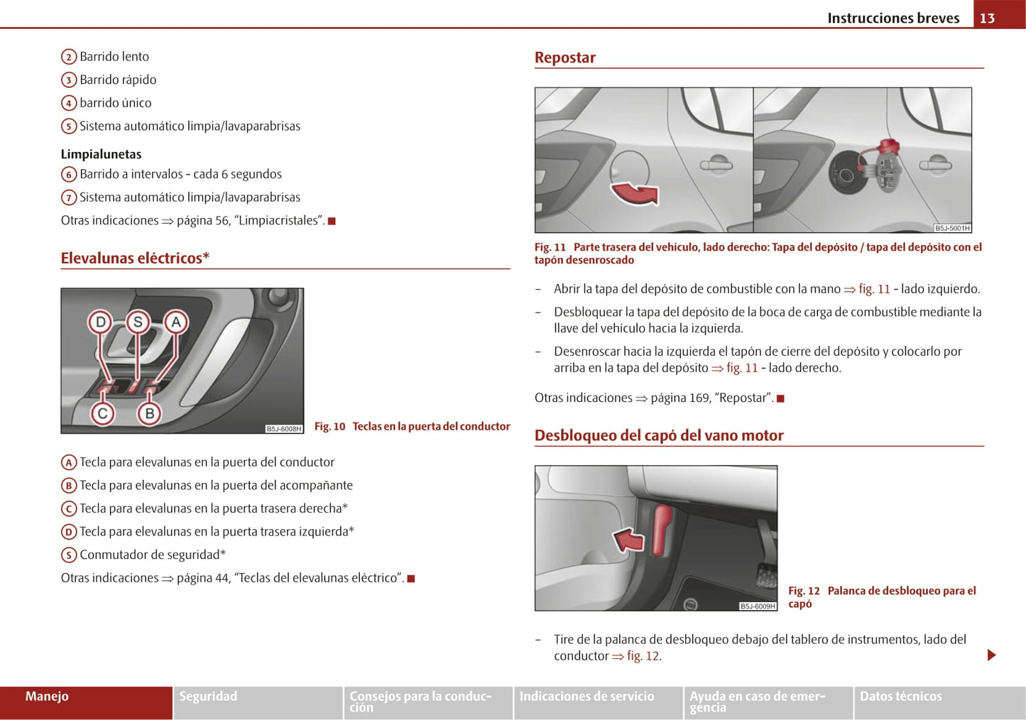 2007-2010 Skoda Fabia Bedienungsanleitung | Spanisch