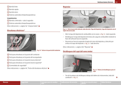 2007-2010 Skoda Fabia Bedienungsanleitung | Spanisch