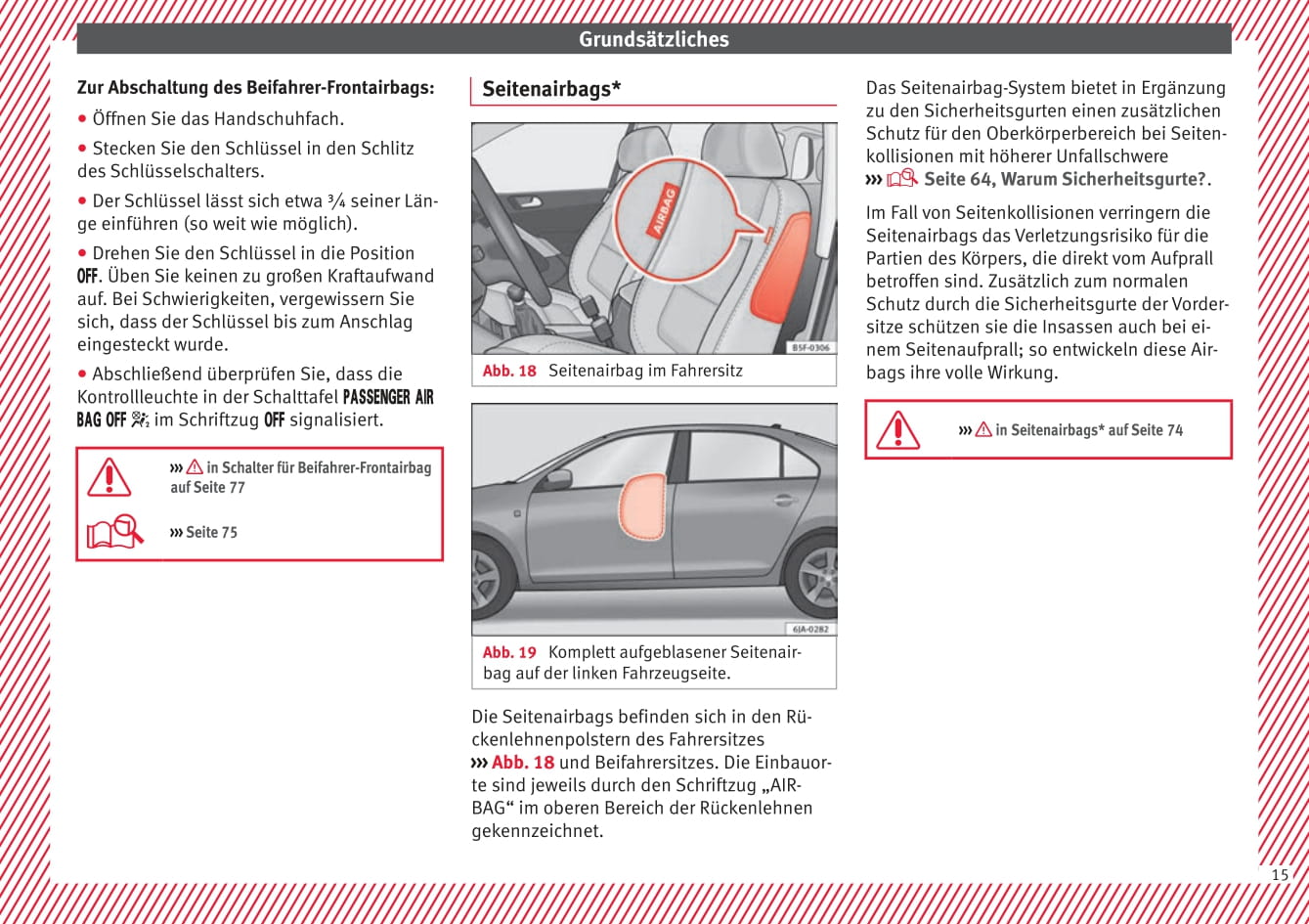 2013-2018 Seat Toledo Manuel du propriétaire | Allemand