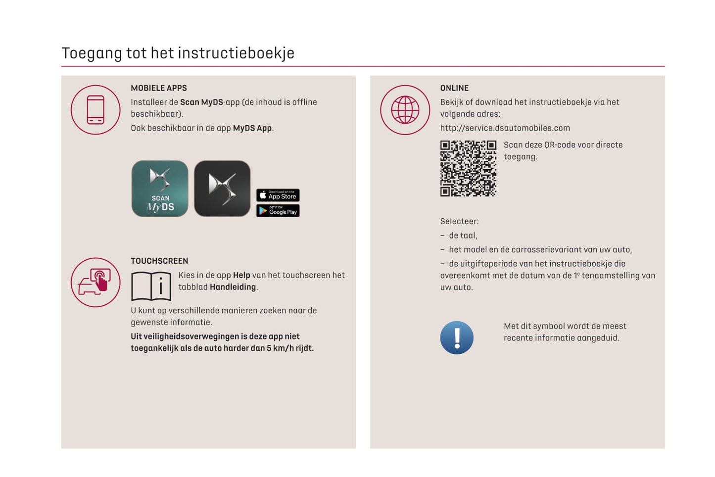 2021-2022 DS Automobiles DS 4 Gebruikershandleiding | Nederlands