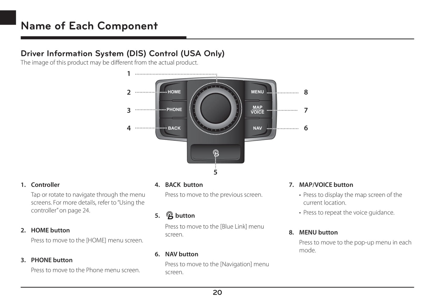 Genesis G80 Navigation System Bedienungsanleitung 2018