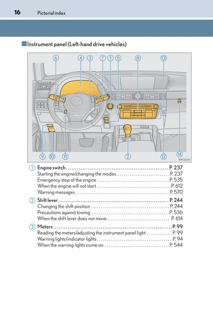 2014-2015 Lexus GS 250/GS 350 Gebruikershandleiding | Engels