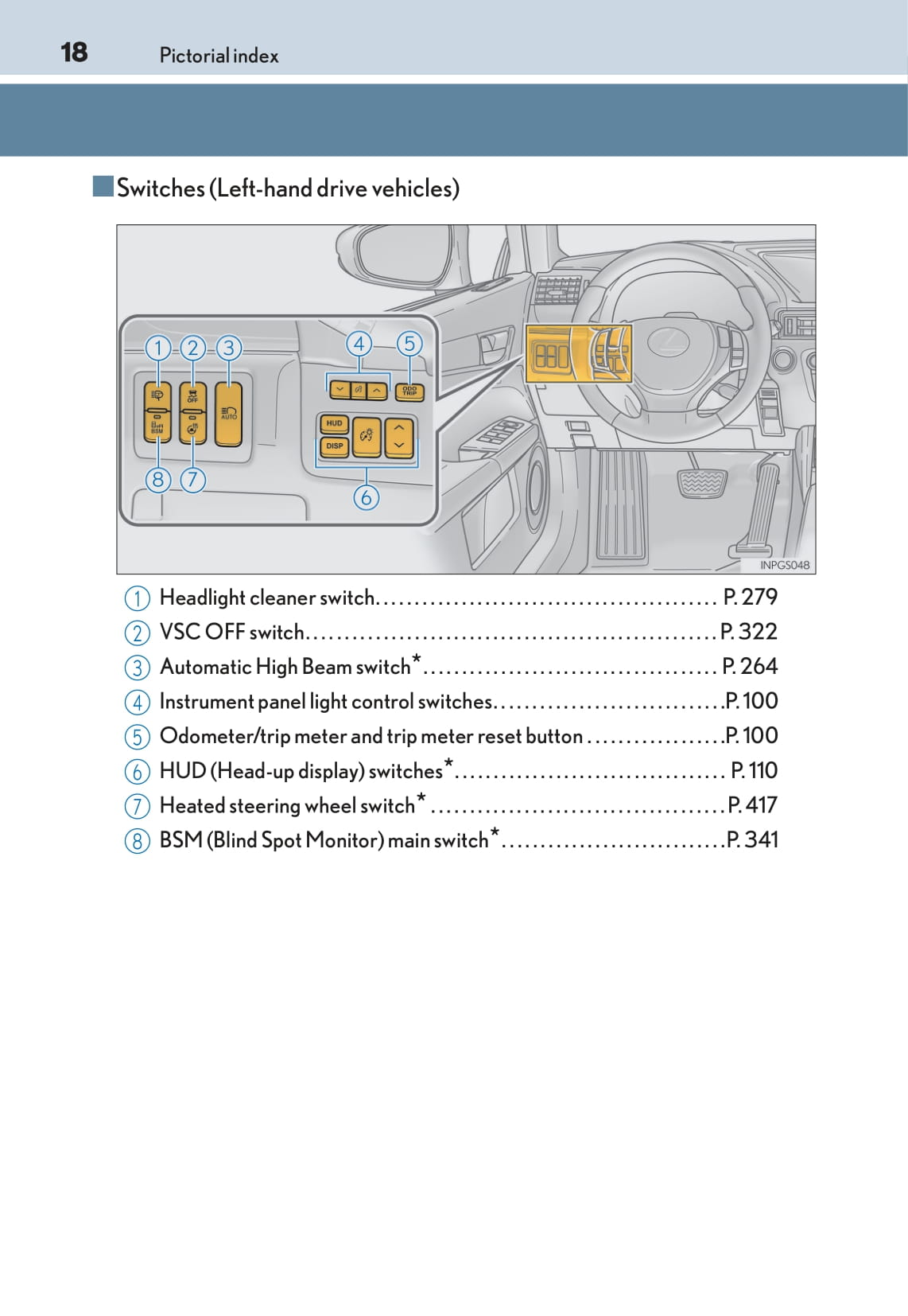 2014-2015 Lexus GS 250/GS 350 Gebruikershandleiding | Engels