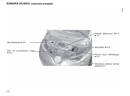 2019-2020 Renault Zoe Owner's Manual | Polish